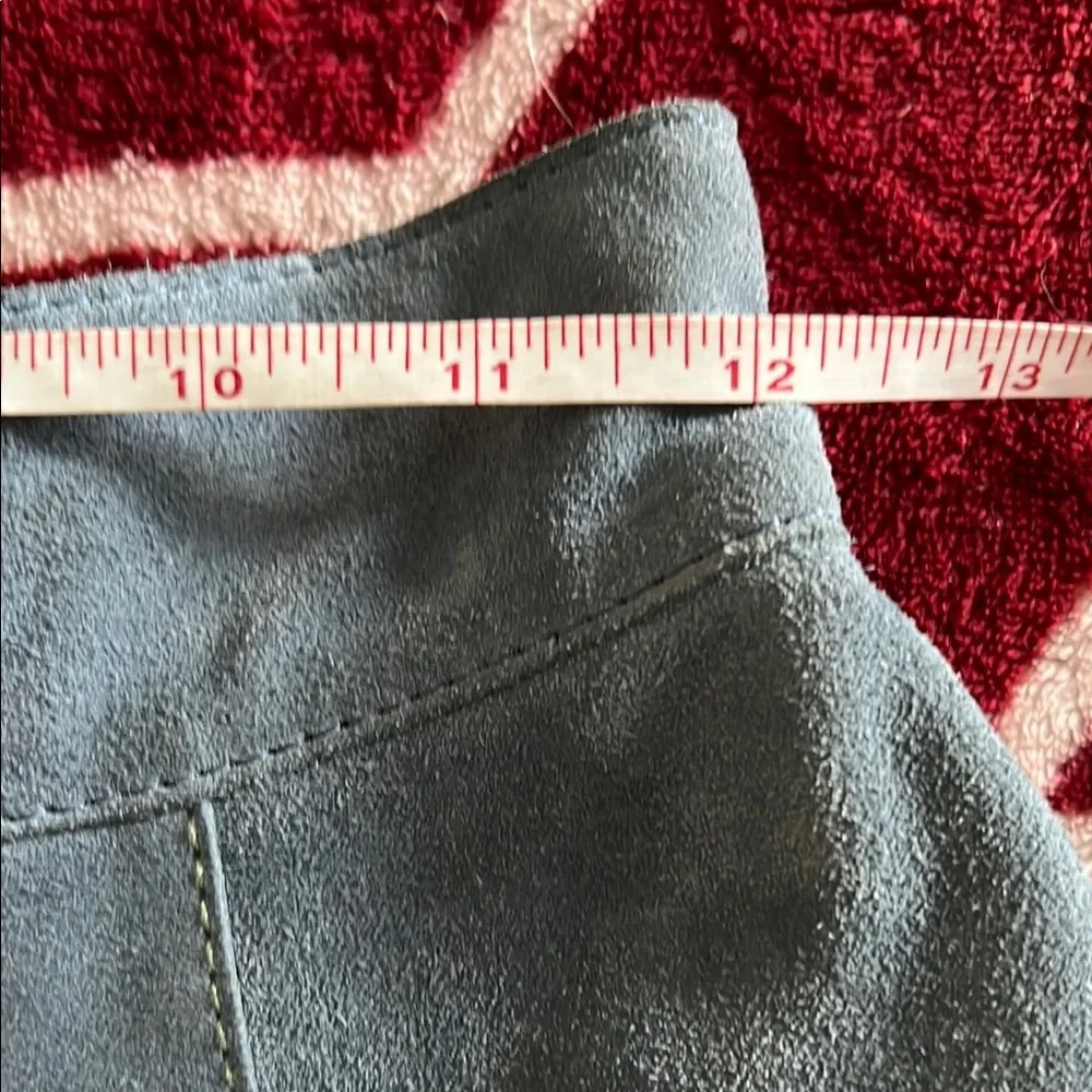 EUC Marc Jacobs Genuine Leather Mini Skirt XS - Picture 11 of 12